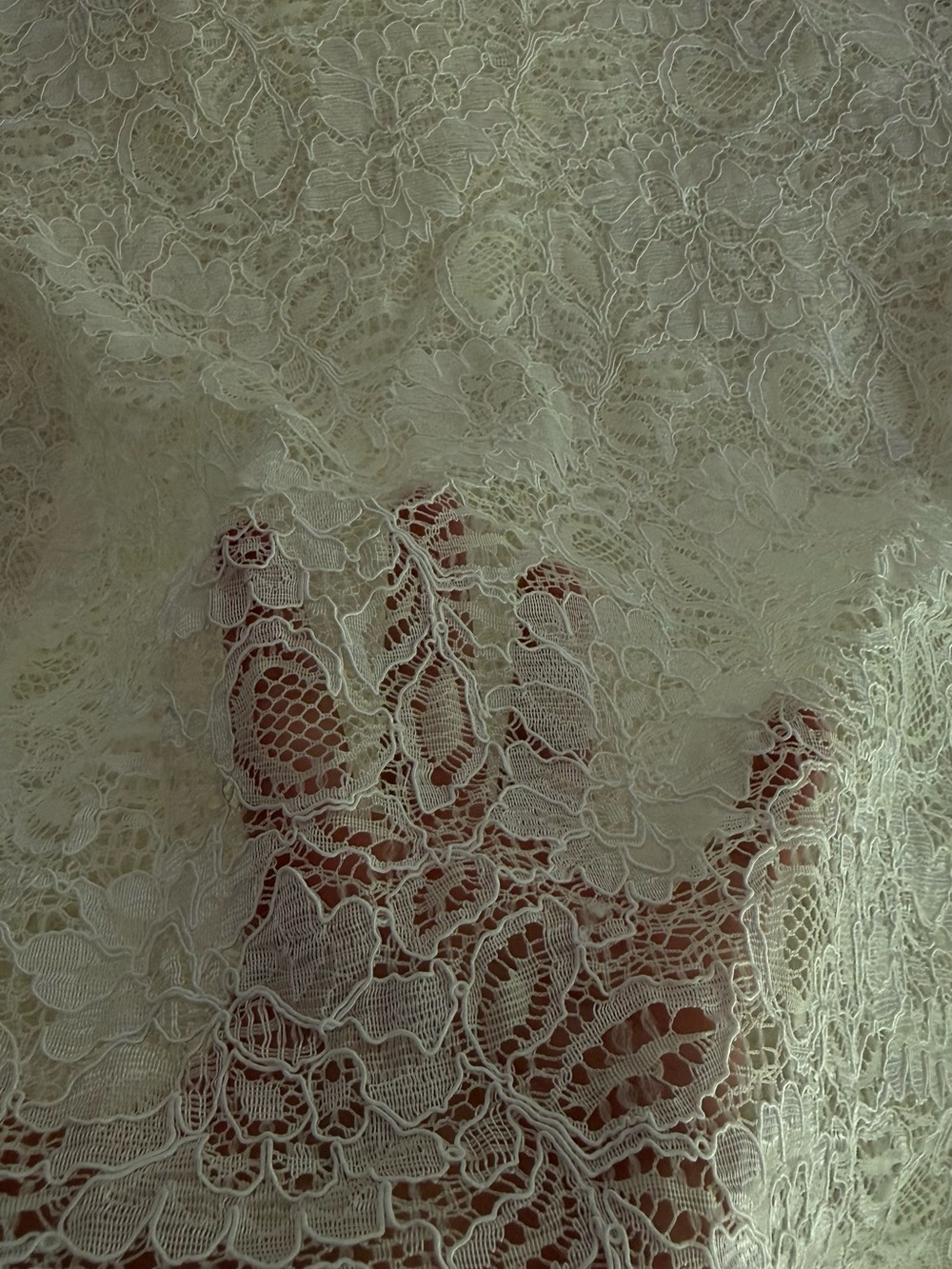 Vintage Forever 21 Cream Lace Top